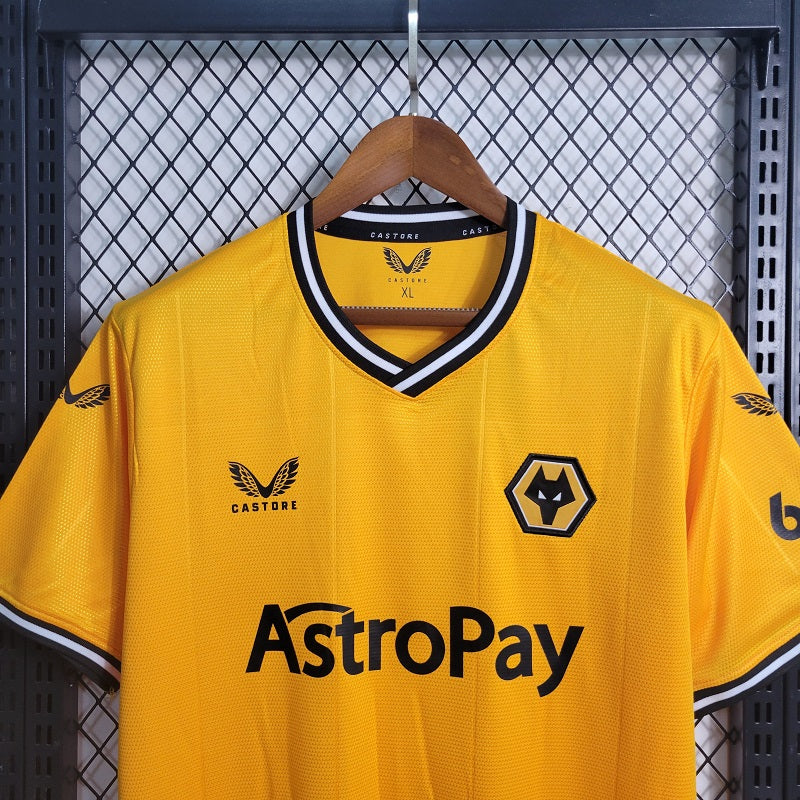 Camisa Wolves 23/24 Castore - Amarelo