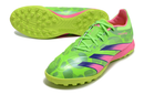 Chuteira Society Adidas Predator Elite TF - Verde e Rosa