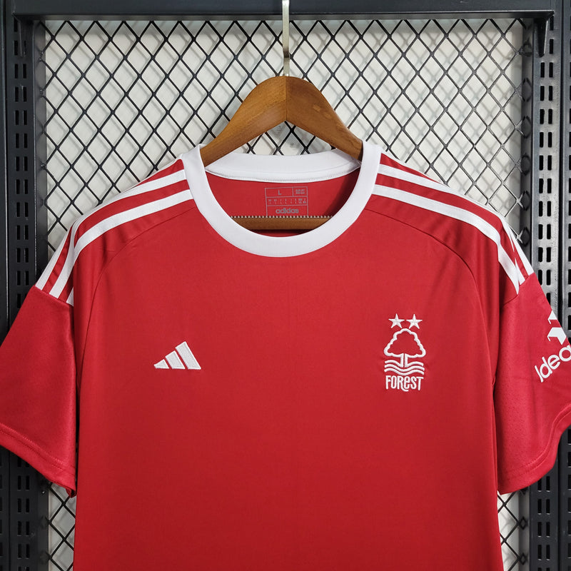 Camisa Nottingham Forest I 23/24 Macron - Vermelho