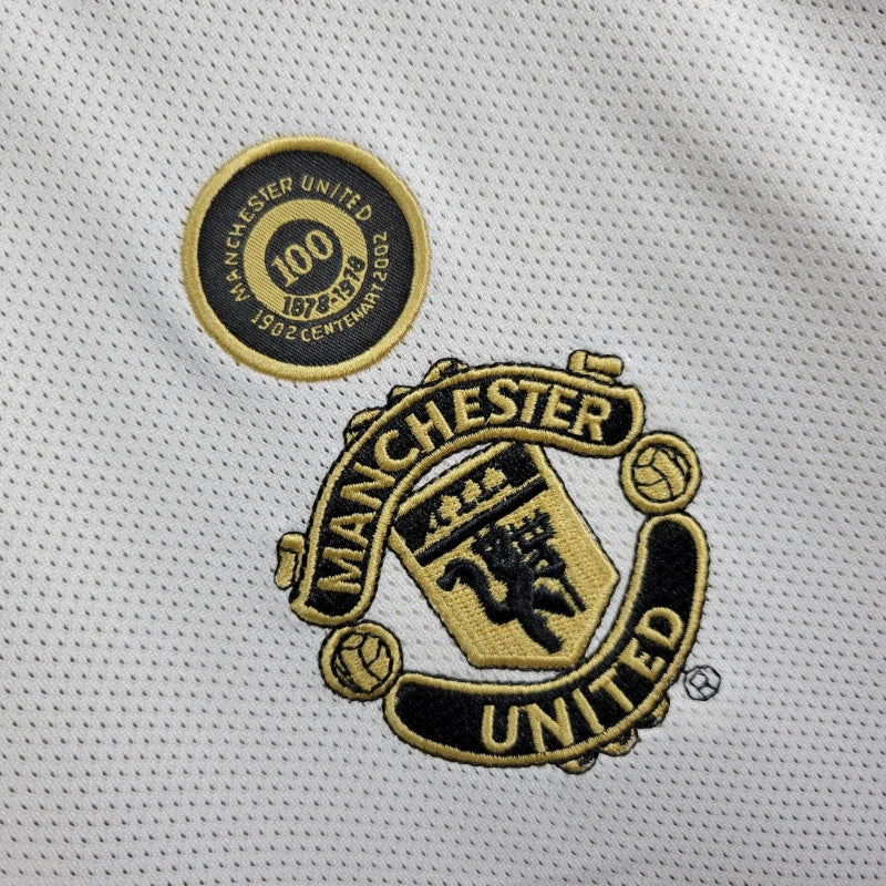 Camisa Manchester United  Retrô 01/02 - Centenary