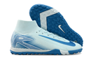 Chuteira Society Nike Air Zoom Mercurial Superfly 10 Elite TF - Azul