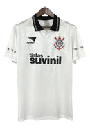 Camisa Corinthians Retrô 1995 Home Penalty Masculina - Branca e Preta