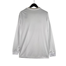 Camisa Real Madrid I Home 2019/20 Adidas Retrô Manga Longa Masculina - Branco