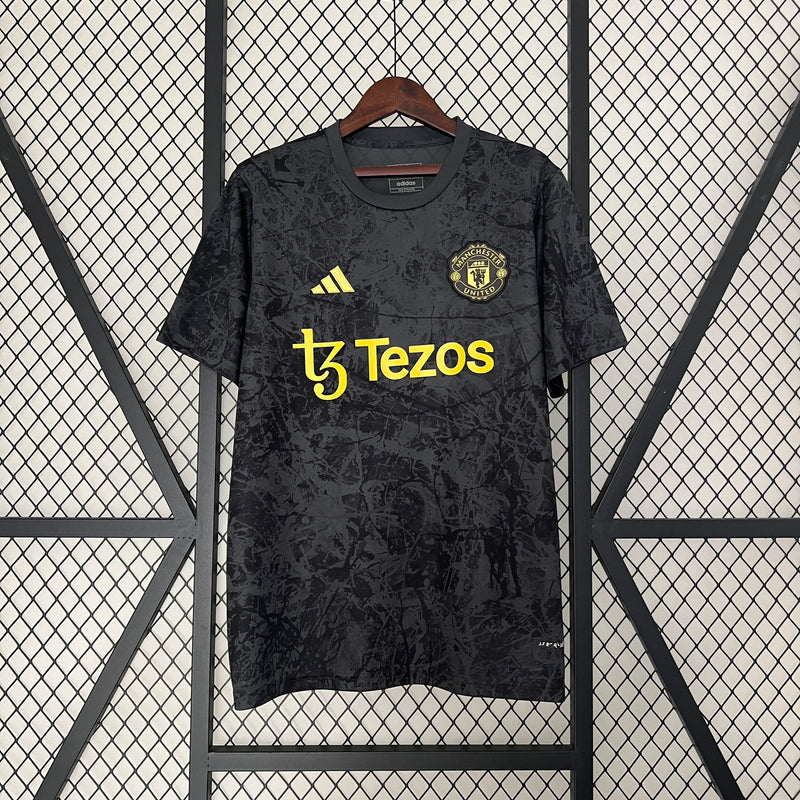 Camisa Manchester United 24/25 - Preto - Edição Especial