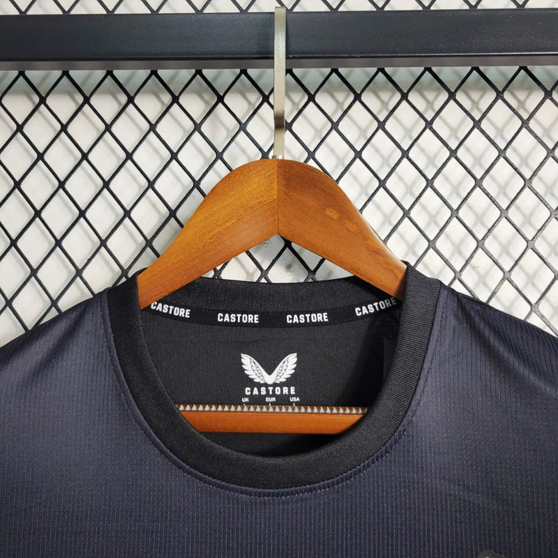 Camisa Newcastle United I 23/24 Castore - Preto - Treino