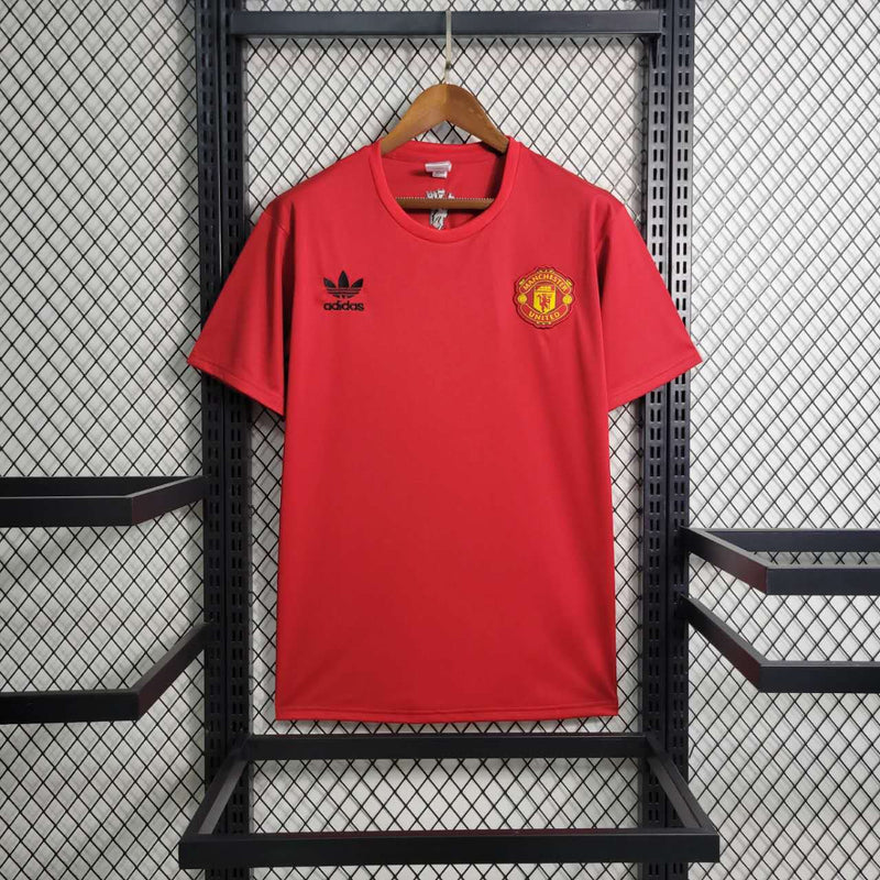 Camisa de Treino Manchester United 23/24 Adidas - Vermelho