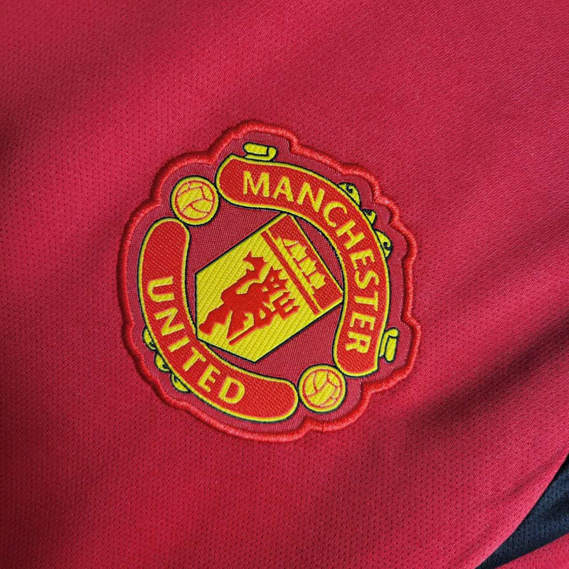 Camisa de Treino Manchester United 23/24 - Vermelho