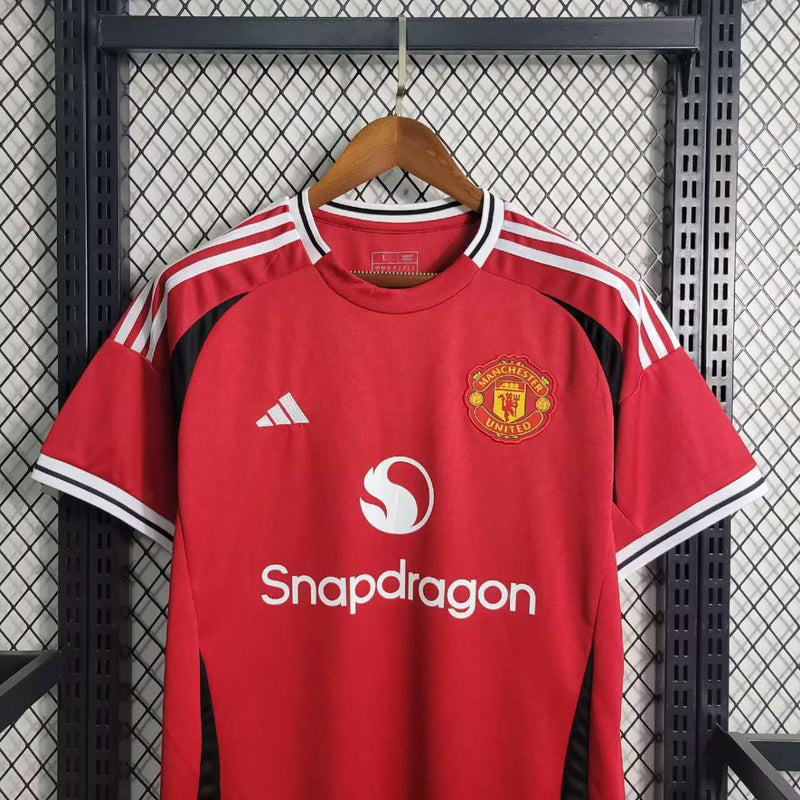 Camisa de Treino Manchester United 23/24 - Vermelho