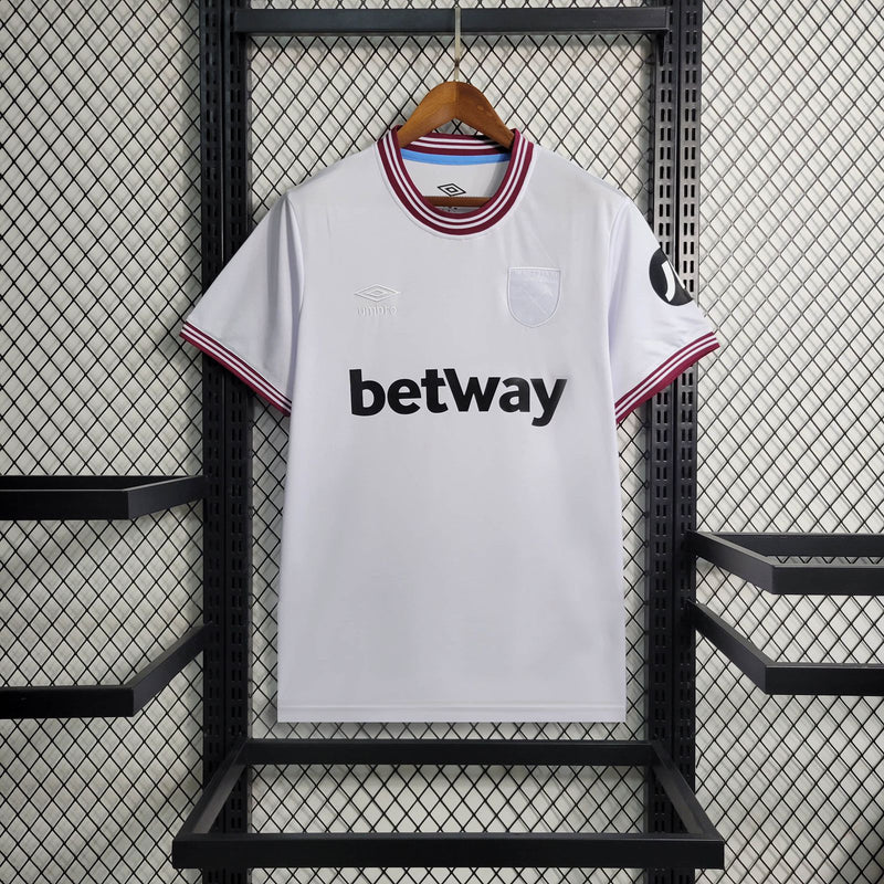 Camisa West Ham United Away 23/24 - Branca