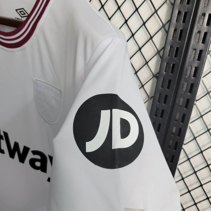 Camisa West Ham United Away 23/24 - Branca