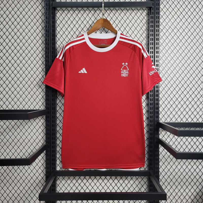 Camisa Nottingham Forest I 23/24 Macron - Vermelho