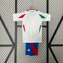 Kit Infantil Italia 24/25 Adidas - Branco