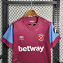 Camisa West Ham United 23/24 Umbro - Bordo