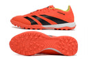 Chuteira Society Adidas Predator Elite 24 TF - Laranja e Preta