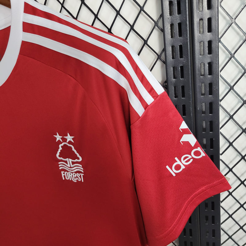 Camisa Nottingham Forest I 23/24 Macron - Vermelho