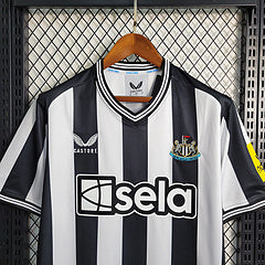 Camisa Newcastle United I 23/24 Castore - Preto e Branco