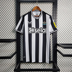 Camisa Newcastle United I 23/24 Castore - Preto e Branco
