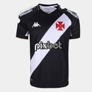 Camisa Vasco + Patrocínicos I 23/24 Kappa - Preta