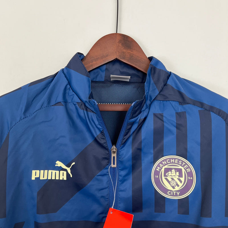 Corta-vento Manchester City 23/24 Puma - Azul