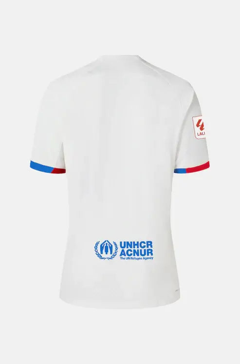 Camisa Feminina Barcelona II 23/24 Nike - Branca