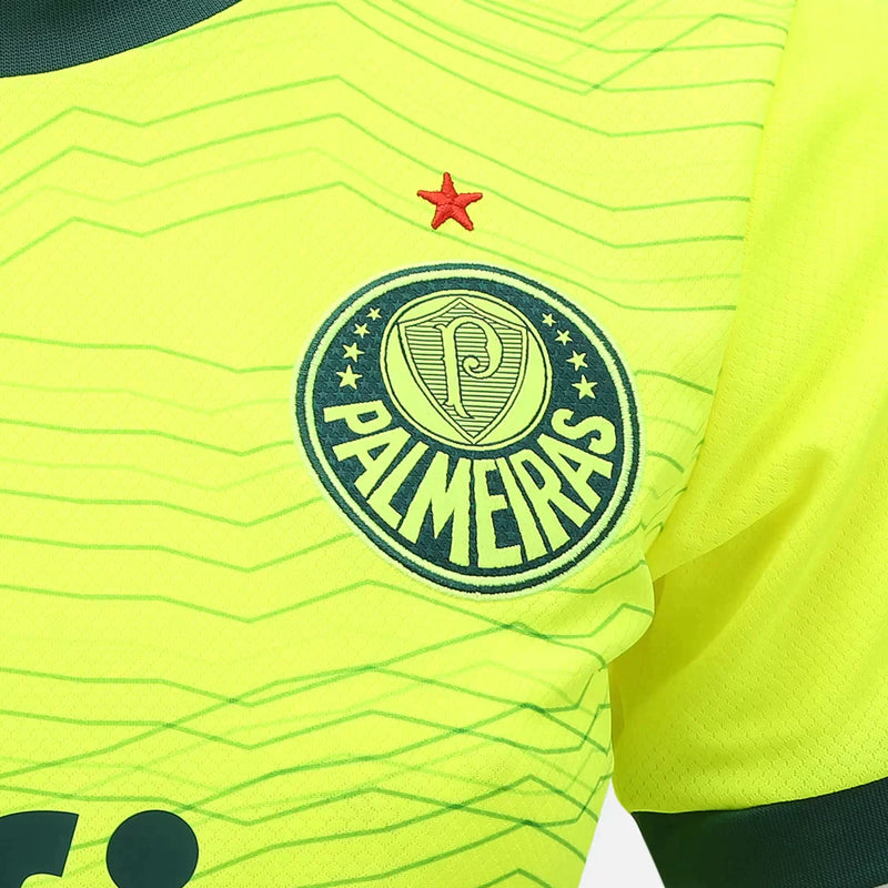 Camisa Feminina Palmeiras III 23/24 Puma - Verde Limão