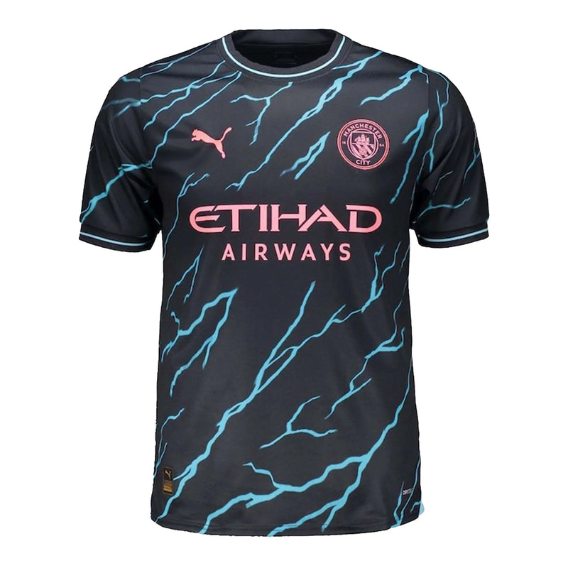 Camisa Manchester City III 23/24 Puma - Azul
