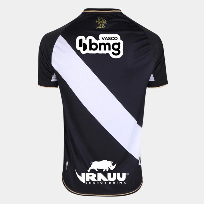 Camisa Vasco + Patrocínicos I 23/24 Kappa - Preta