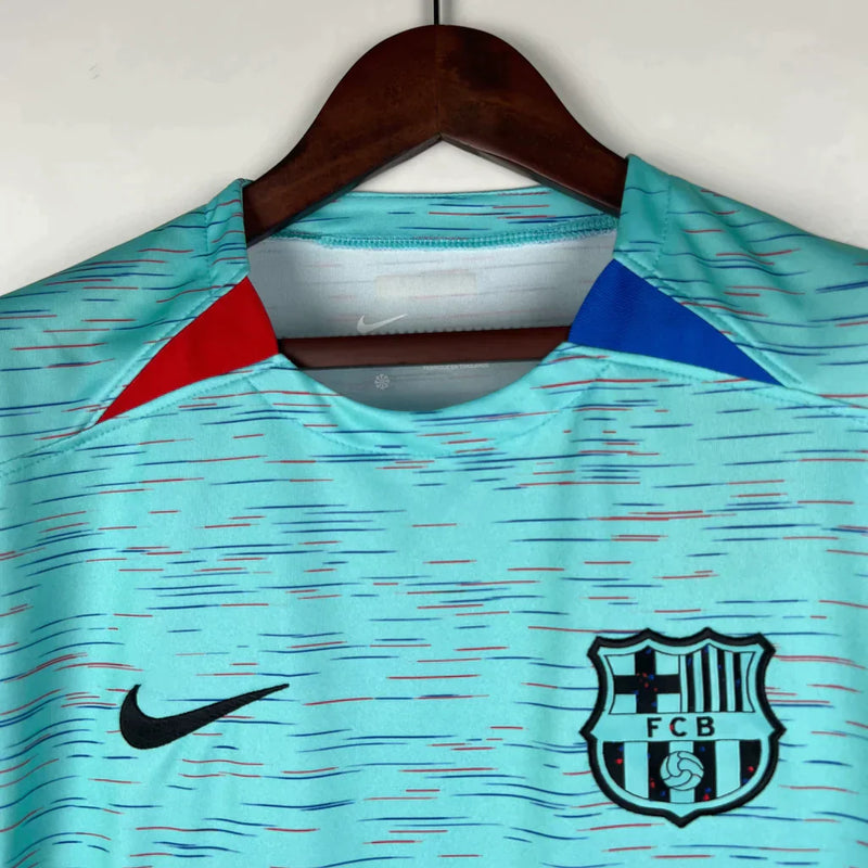 Camisa Barcelona III 23/24 Nike - Azul