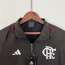 Corta-vento Flamengo 23/24 Adidas - Preto