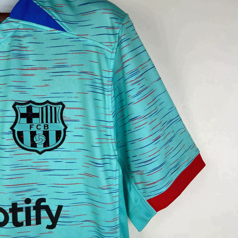 Camisa Barcelona III 23/24 Nike - Azul