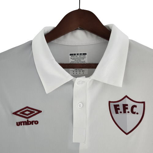 Camisa Fluminense 120 anos 22/23 Umbro - Branco