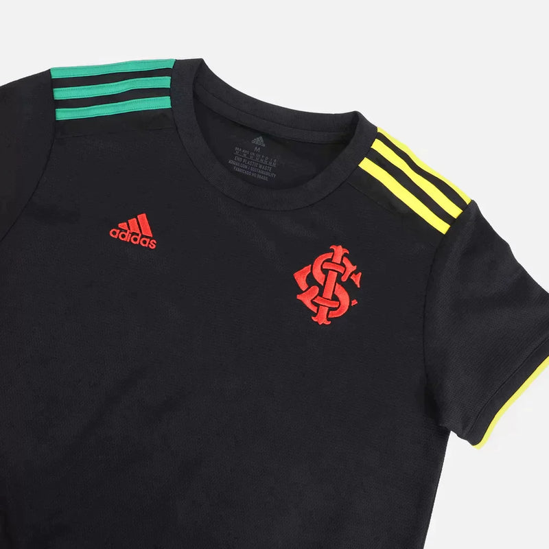 Camisa Internacional III 22/23 Adidas Feminina - Preto