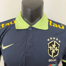 Camisa Brasil Polo Blue 23/24 Nike - Azul