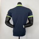 Camisa Brasil Polo Blue 23/24 Nike - Azul