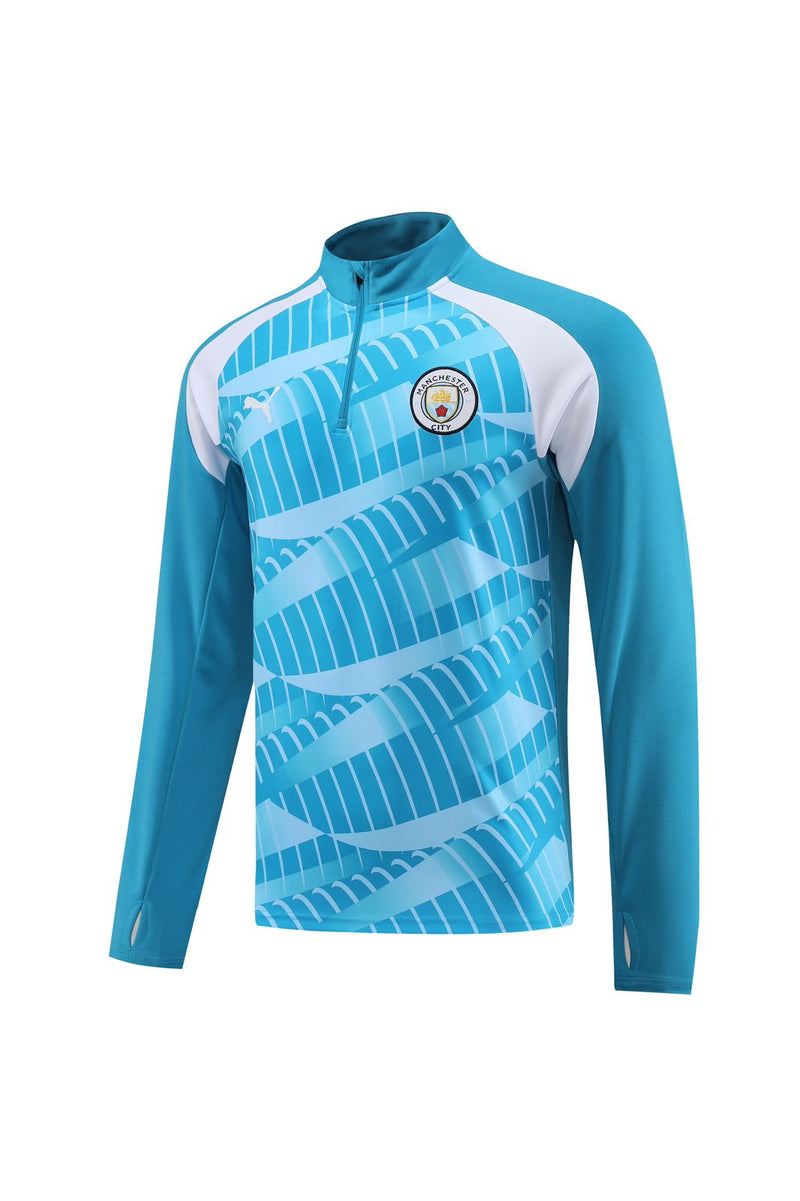 Conjunto Manchester City Blue 23/24 Azul - Puma