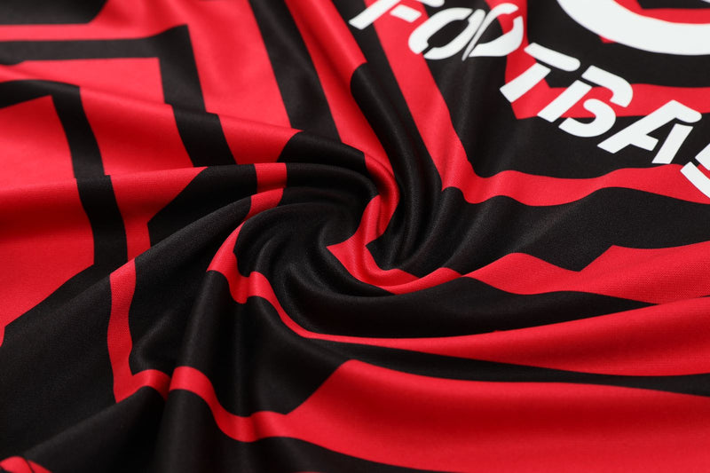 Conjunto Milan Vermelho com Preto 23/24 - Puma