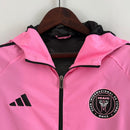 Corta-vento Inter de Miami 23/24 Adidas - Rosa com Preto