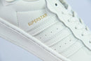 Tênis Adidas SuperStar - Feminino - Branco e Amarelo
