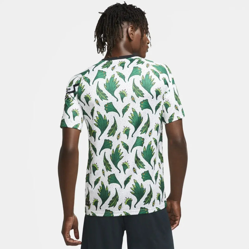 Camisa Pré-jogo Seleção Nigéria 20/21 Nike - Branco