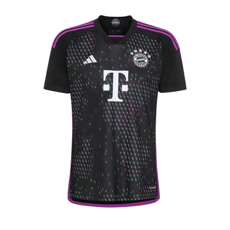 Camisa Bayern de Munique II 23/24 Adidas - Preto com Roxo