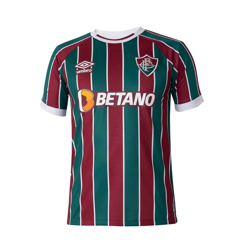 Camisa Fluminense I 23/24 Umbro - Vinho e Verde
