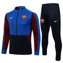 Conjunto Barcelona 21/22 Azul - Nike - Com Fecho