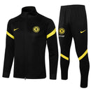 Conjunto Chelsea 21/22 Preto - Nike - Com Fecho