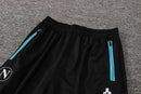 Conjunto Napoli 21/22 Preto - Kappa - Com Fecho