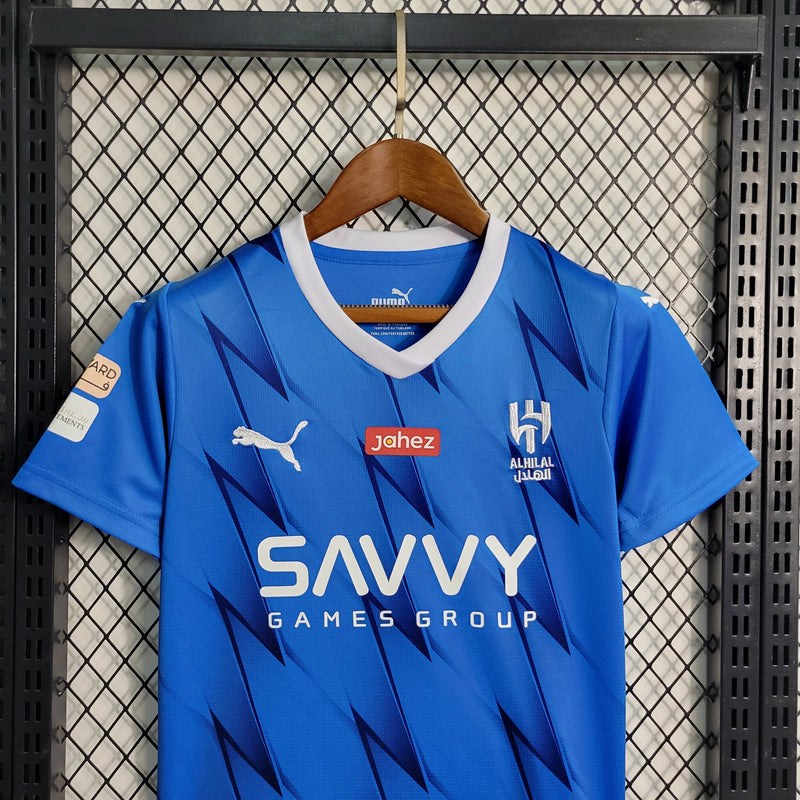 Kit Infantil Al Hilal I 23/24 Puma - Azul